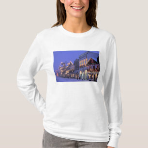 T-shirts NA, EUA, Washington, Leavenworth. Rua Principal
