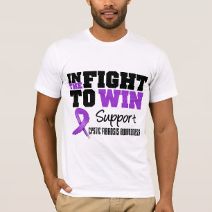 T-shirts Na luta para ganhar a consciência da fibrose