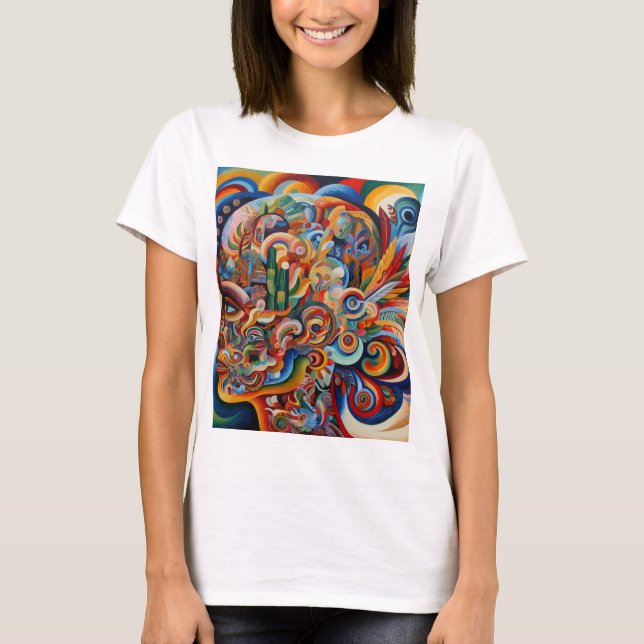 T-Shirts na moda e confortáveis - Designs de tendê (Frente)