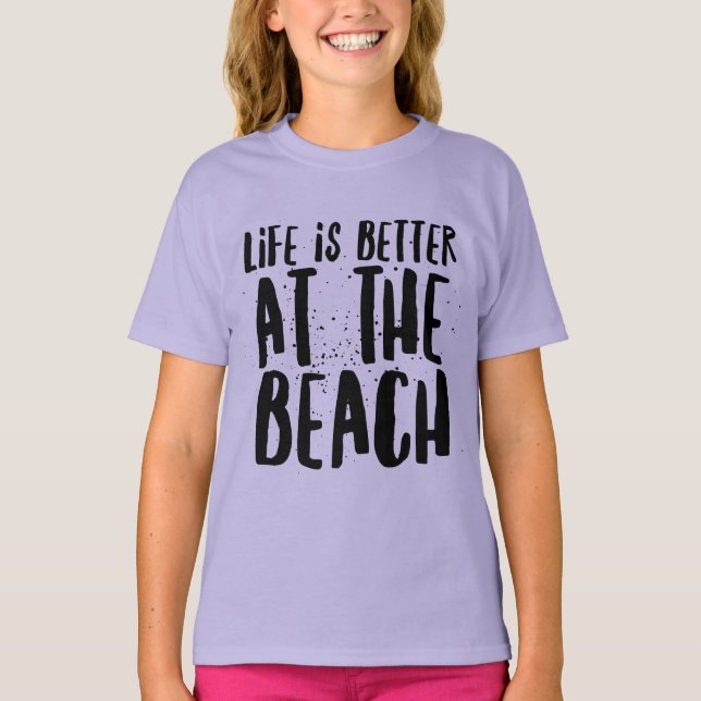 T-shirts Na Praia (Frente)