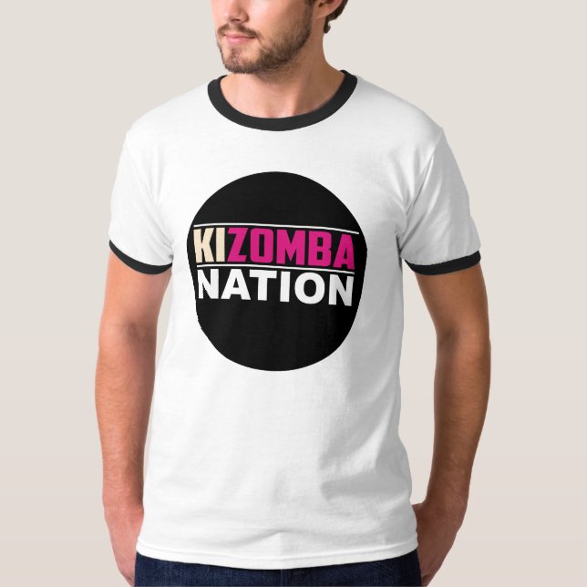 T-shirts Nação de Kizomba (Frente)