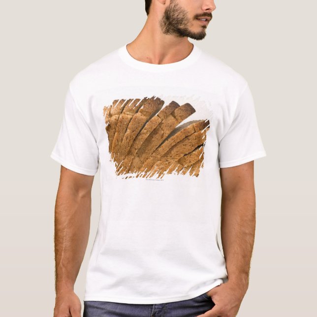 T-shirts Naco de pão cortado (Frente)