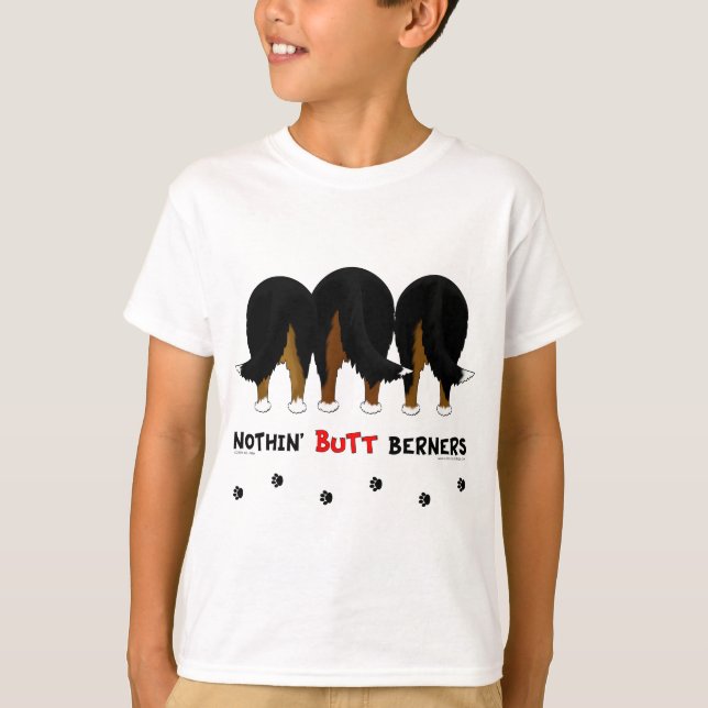 T-shirts Nada de Berners de Bumbuns (Frente)