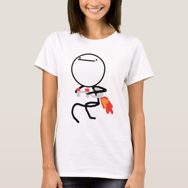 T-shirts Nada fazer aqui jorra cara do bloco (Frente)