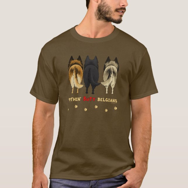 T-shirts Nada termina belgas (Frente)