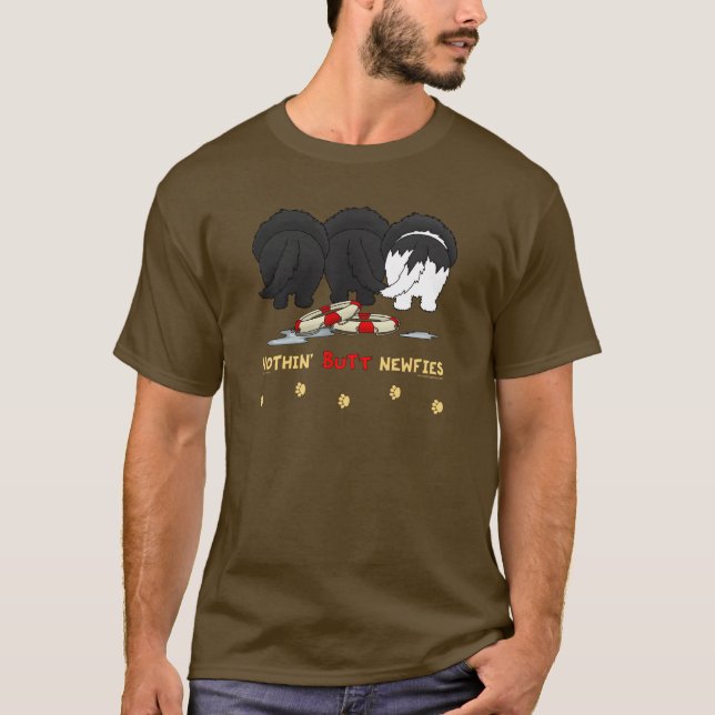T-shirts Nada termina Newfies (Frente)