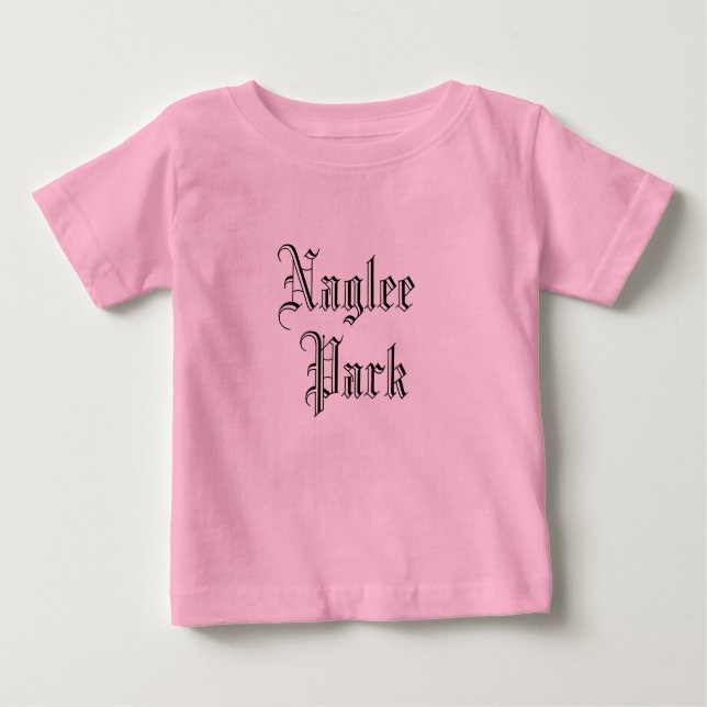 T-shirts Naglee Park, um bairro em san Jose, deixe formal (Frente)