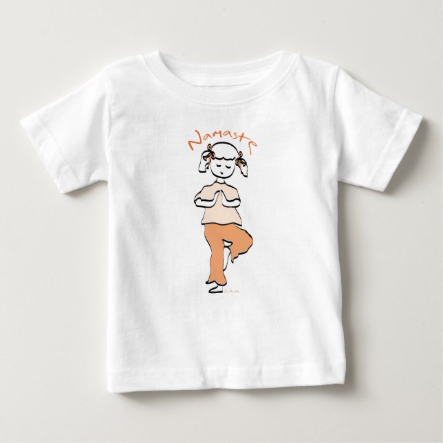 T-shirts Namaste Girl (Frente)