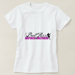T-shirts Namorada da força aérea