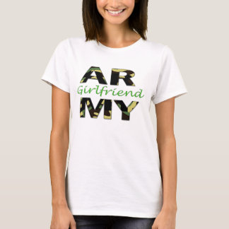 T-shirts Namorada do exército