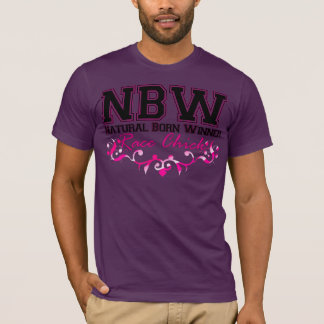 T-shirts Namorada do roxo de NBW