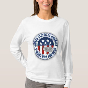 T-shirts Namorada orgulhoso da guarda costeira