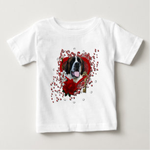 T-shirts Namorados - chave a meu coração - St Bernard - M