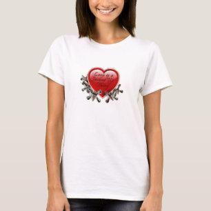 T-shirts Namorados - O amor é uma coisa tomada
