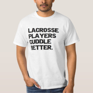 T-shirts namorados: os jogadores do lacrosse afagam melhor