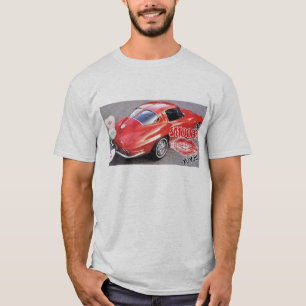 T-shirts Namorados Red Corvette Classic