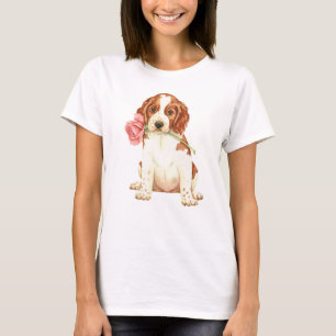 T-shirts Namorados Welshie cor-de-rosa
