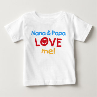 T-shirts Nana e a papá amam-me