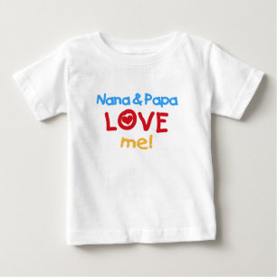 T-shirts Nana e a papá amam-me