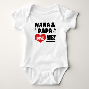 T-shirts Nana e a papá amam-me