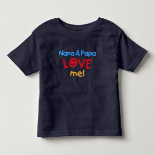T-shirts Nana e papai me amam