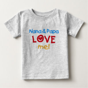 T-shirts Nana e papai me amam