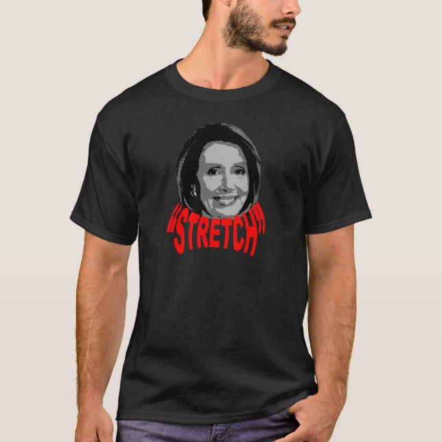 T-shirts Nancy "estiramento" Pelosi (Frente)