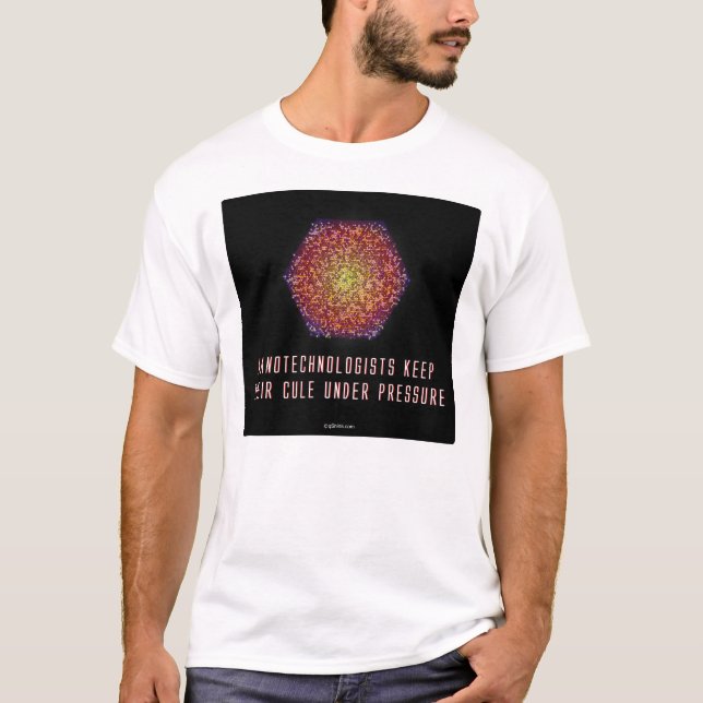 T-shirts Nanotechnologists mantem seu Cule (2) (Frente)