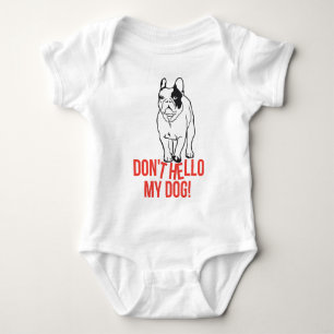 T-shirts Não Alô Meu Cachorro - Bulldog Francês