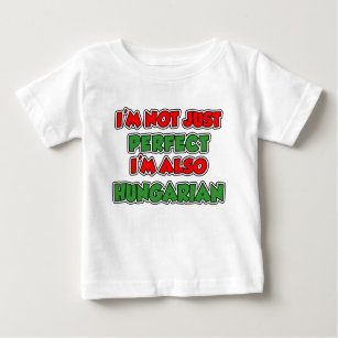 T-shirts Não apenas Hungarian perfeito