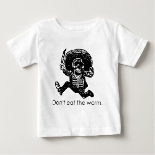T-shirts Não coma o esqueleto do mexicano do sem-fim