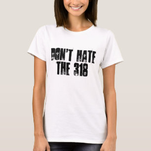 T-shirts Não deie a parte superior cabida senhoras de 318