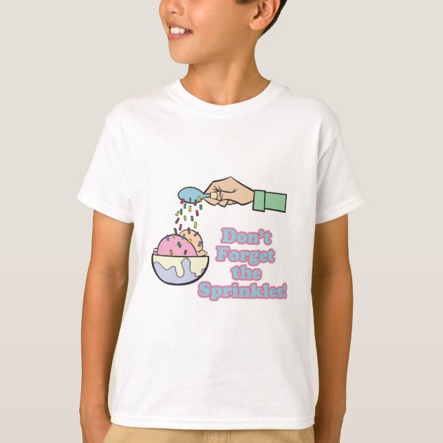 T-shirts não esqueça os confeitos (Frente)