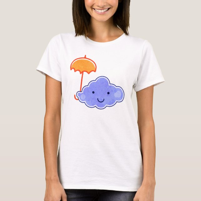 T-shirts Não esqueça seu guarda-chuva (Frente)