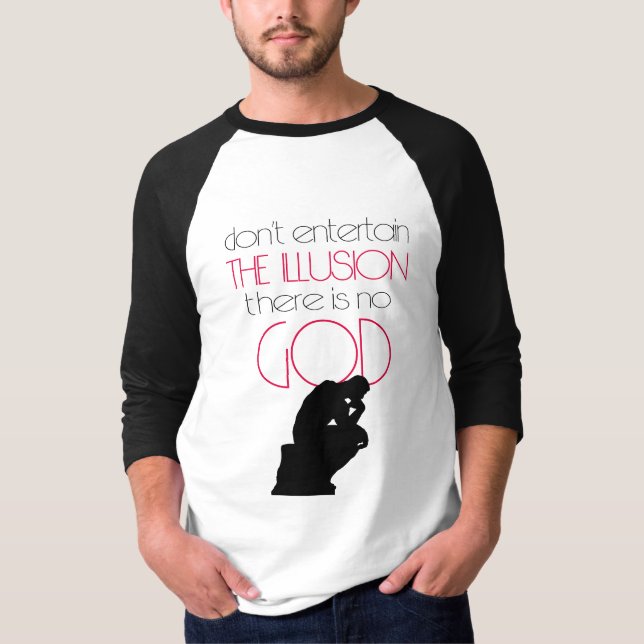 T-shirts Não existe Deus (Frente)