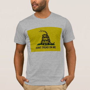 T-shirts não faz - a passo-em-me-gadsden-bandeira