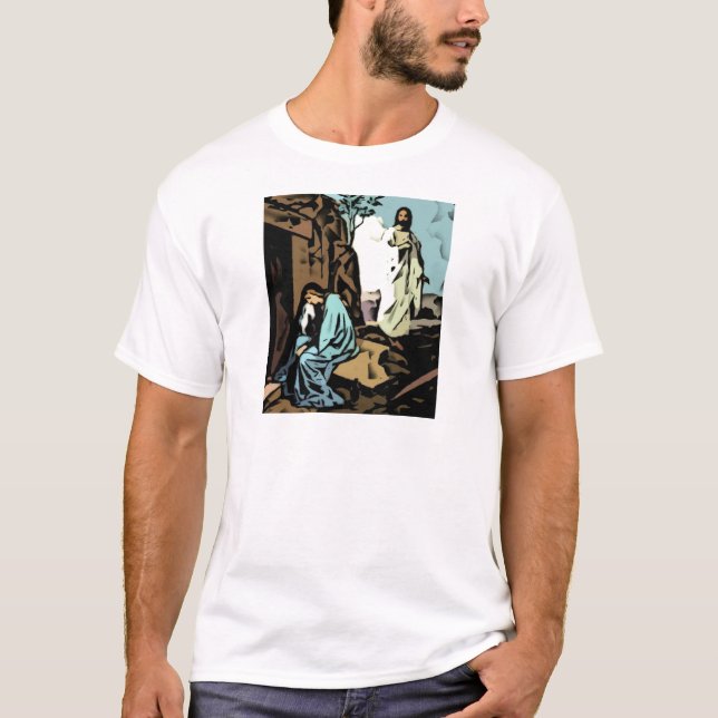 T-shirts Não grita, o túmulo está vazio (Frente)
