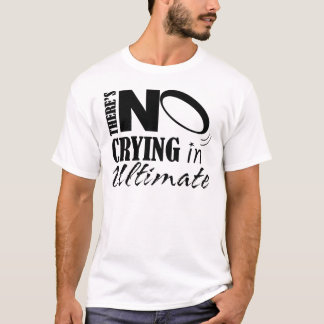 T-shirts Não há nenhum grito em final