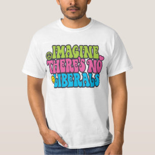 T-shirts Não imagine nenhum liberal