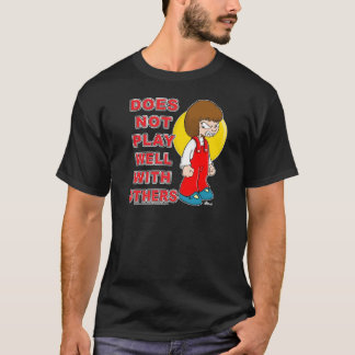 T-shirts Não joga bem com outro