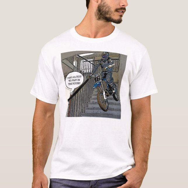 T-shirts Não jogue na casa (Frente)