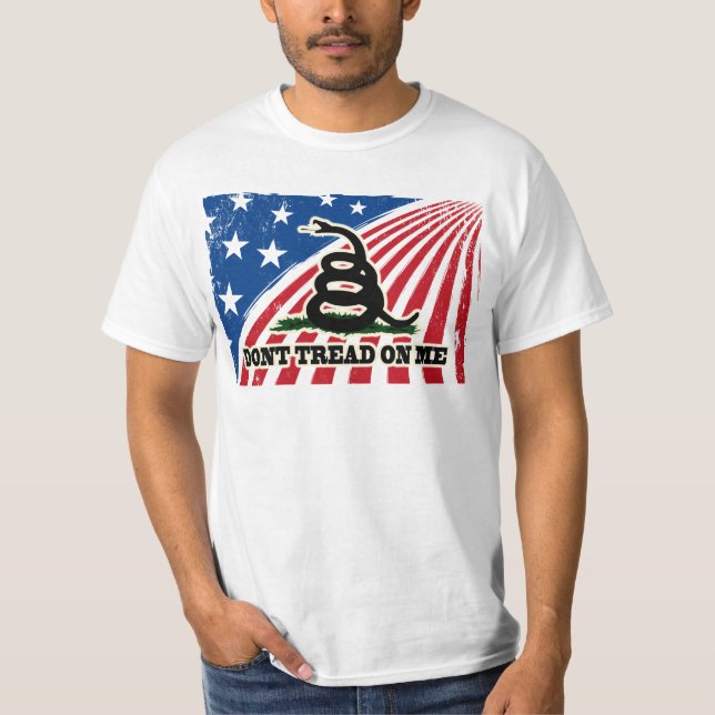 T-shirts Não lamente o meu Patriótico (Frente)
