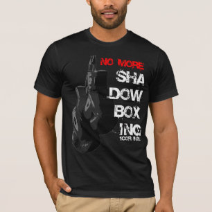 T-shirts Não mais encaixotamento da sombra
