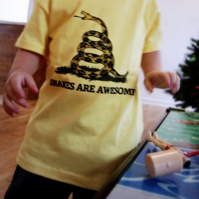 T-shirts Não me pise na paródia da bandeira (Criador carregado)