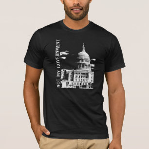 T-shirts Não meu governo
