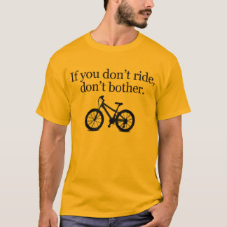 T-shirts Não monte o T (MTB)
