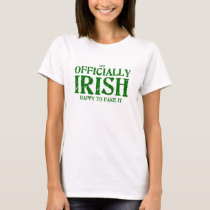 T-shirts (não) oficialmente irlandês