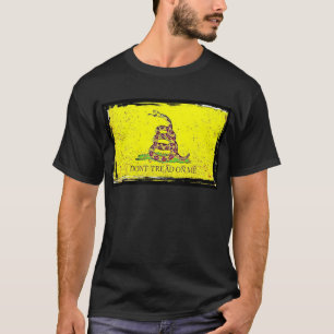 T-shirts Não pise em mim a bandeira de Gadsden