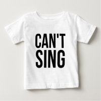 Não pode cantar
