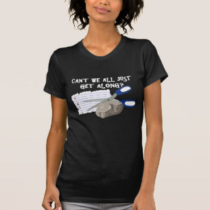 T-shirts Não podemos nós todos apenas obter avante?